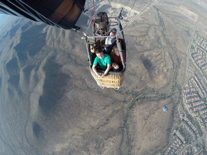 Hot Air Balloon Rides in Arizona