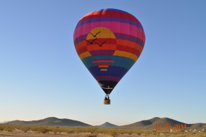 Personalized Hot Air Balloon Trip Hot air balloon rides for 4 people in Arizona