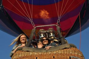 Family hot air balloon rides in Arizona