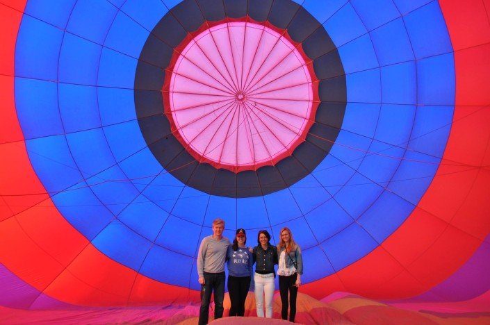 private hot air ballon rides in Arizona